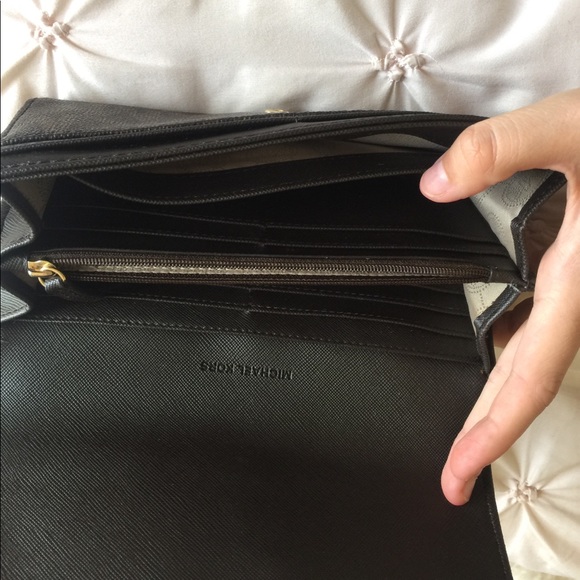 SOLD * Large MK Initial Wallet - Picture 4 of 5